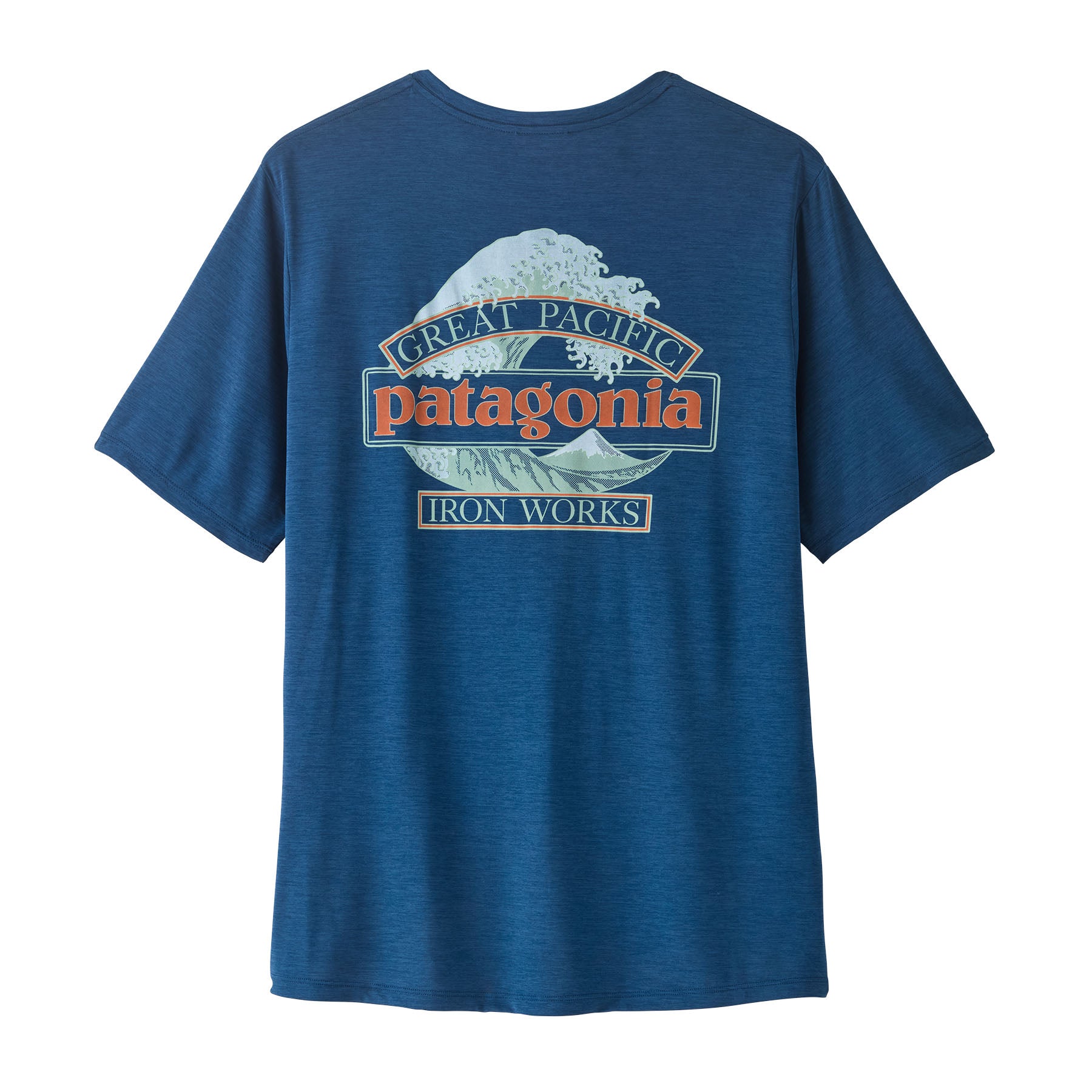 Patagonia - Casquettes - M's Cap Cool Daily Shirt - Great Waves bleu Patagonia Purpose Trust