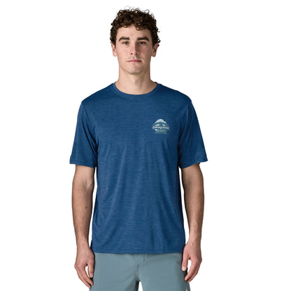 Patagonia - Casquettes - M's Cap Cool Daily Shirt - Great Waves bleu Patagonia Purpose Trust