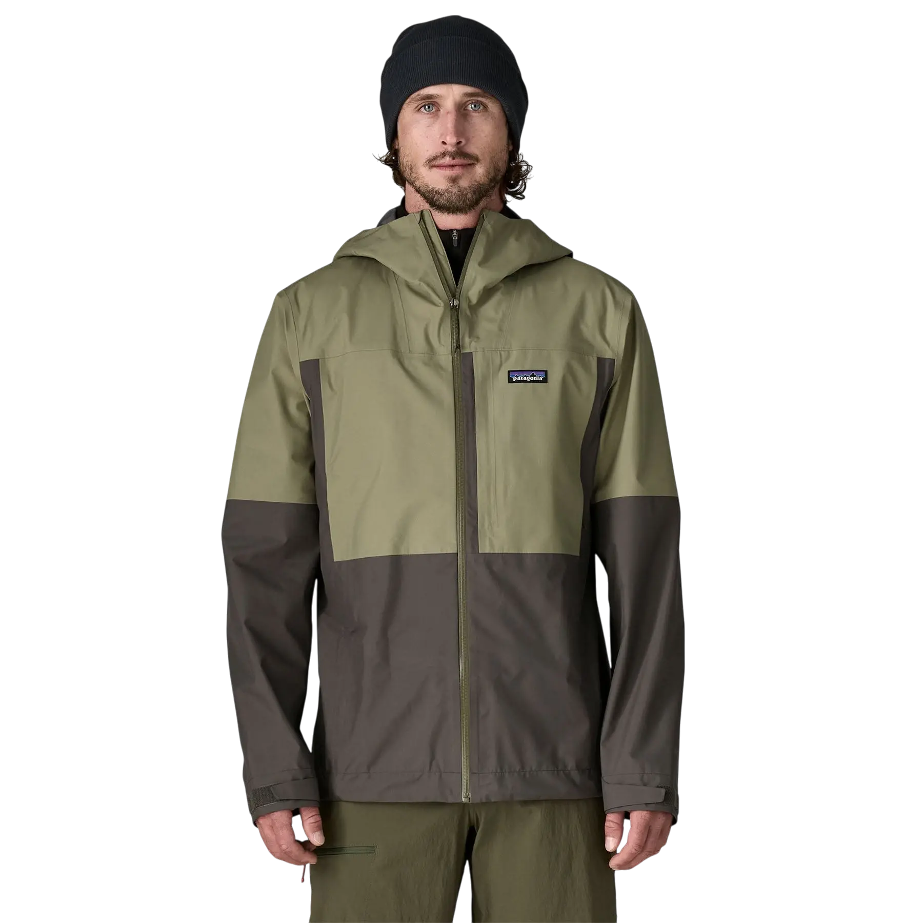 Patagonia - Vestes & surchemises - M's Boulder Fork Rain Jkt vert Patagonia Purpose Trust