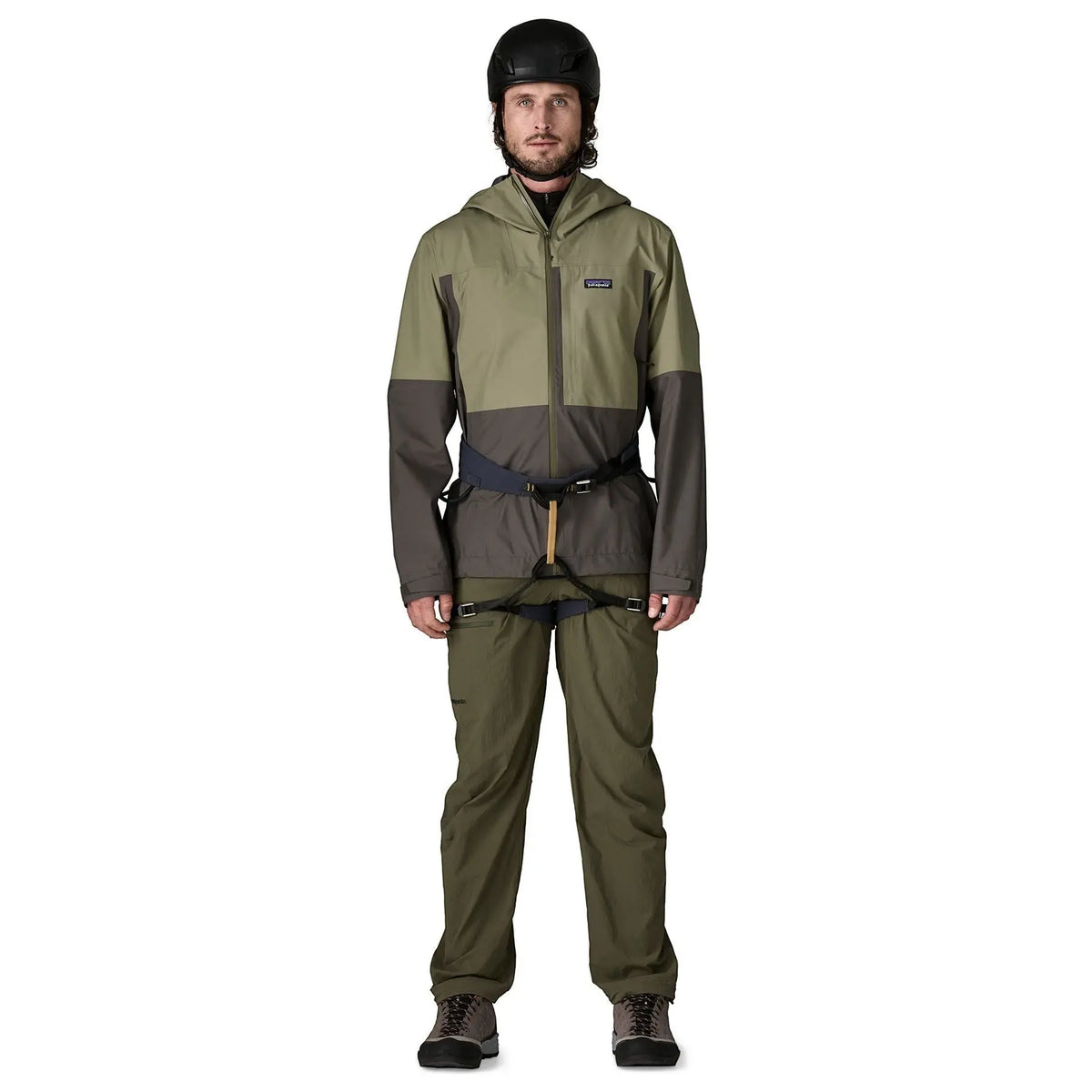 Patagonia - Vestes & surchemises - M's Boulder Fork Rain Jkt vert Patagonia Purpose Trust