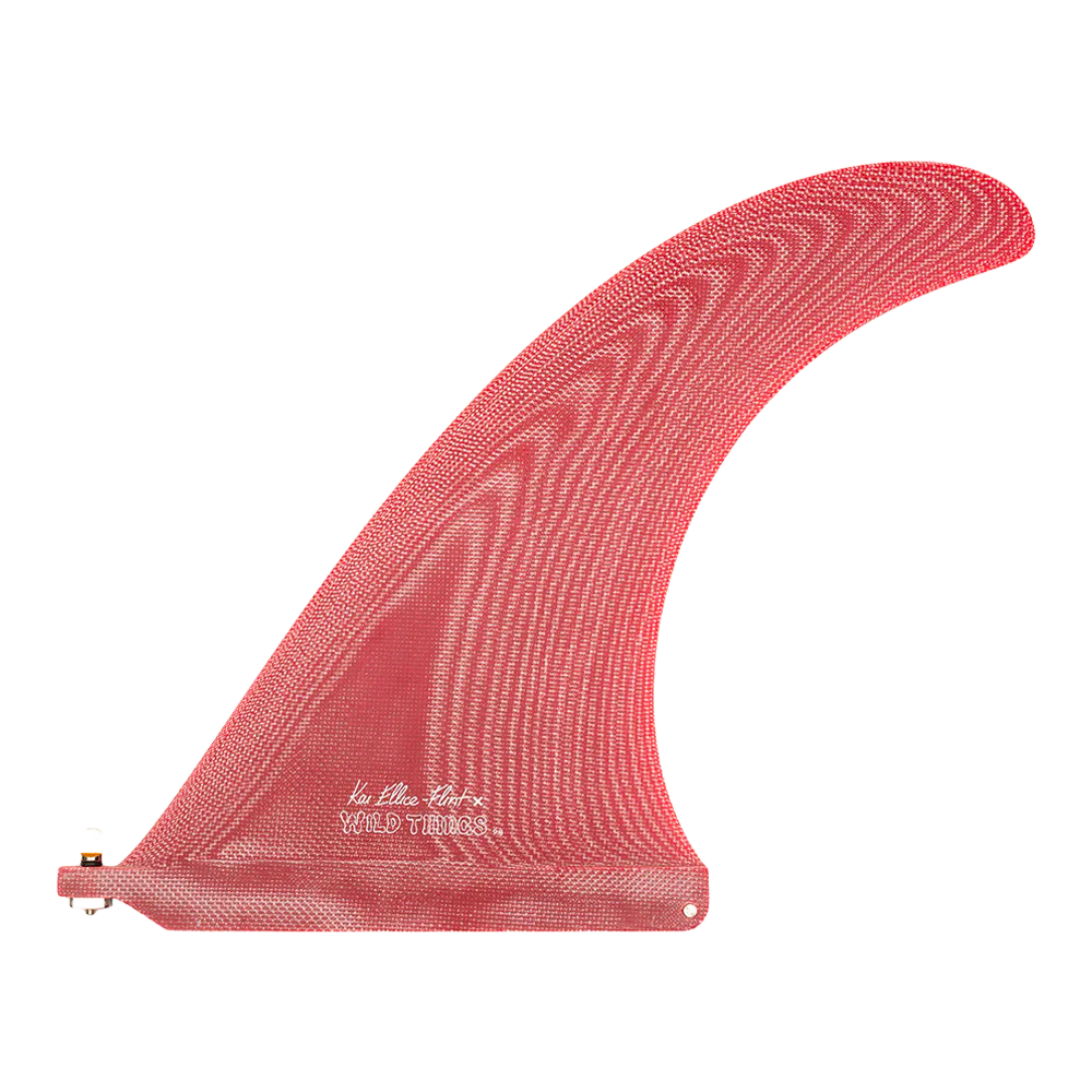 Wilds things - Ailerons Single - Kai Ellice Flint legacy fin 9.8" rouge Wilds things