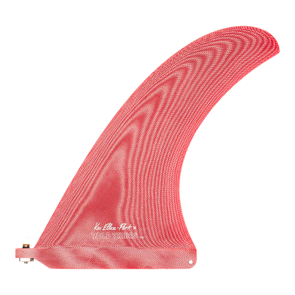 Wilds things - Ailerons Single - Kai Ellice Flint omni fin 9.85" rouge Wilds things