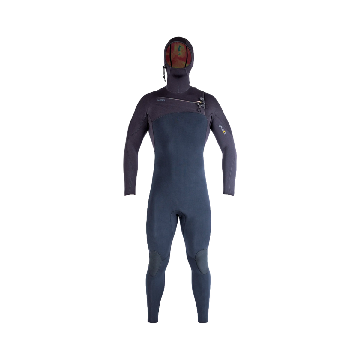 XCEL - Fullsuits - Comp X hooded 4.5/3.5 mm black Viral surf