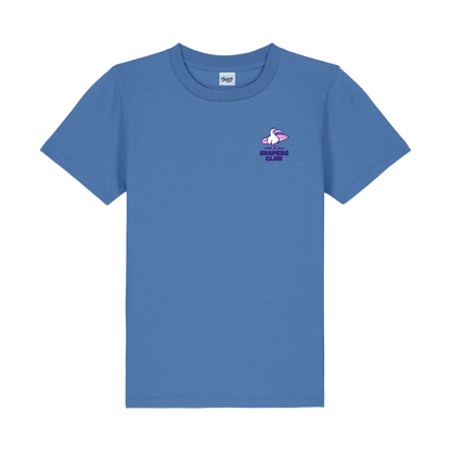Shapers Club - T-Shirt Kids - Born to surf - Bleu - Face avant