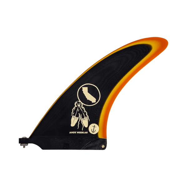 Captain fin & Co - Fin single - Andy Nieblas 7.5" black