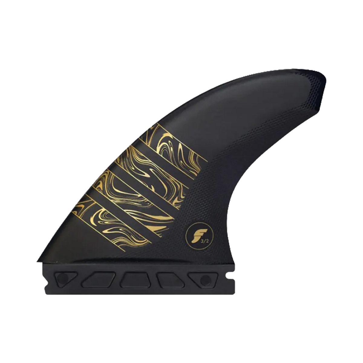 Futures - Ailerons thruster - Alpha series Vector 3/2 noir Surf hardware