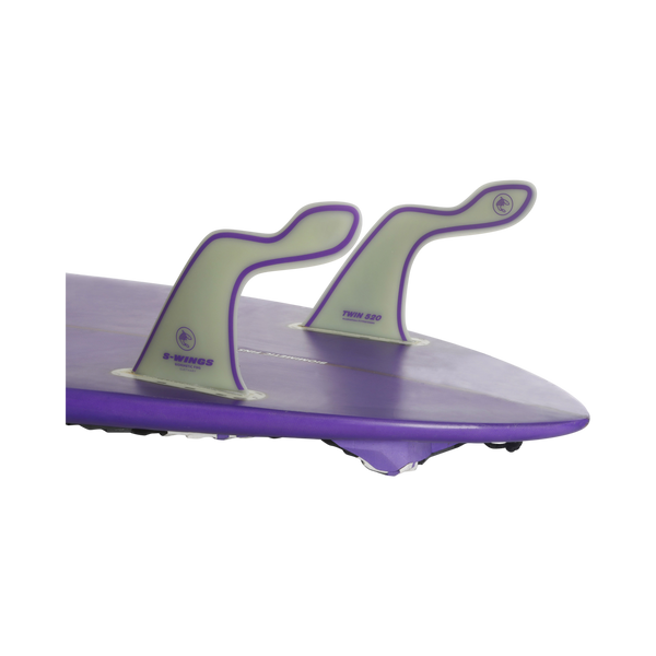 S-wings - Fin twin - 520 Twin purple - photo 1
