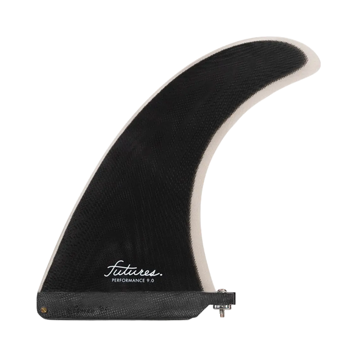Futures - Fins Single - Performance Fibre Glass 9" Black Viral Surf