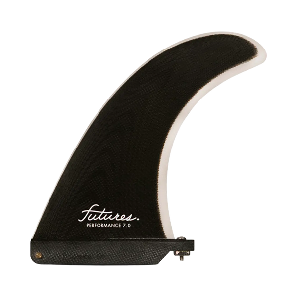 Futures - Ailerons Single - Performance Fibre de verre 7" noir