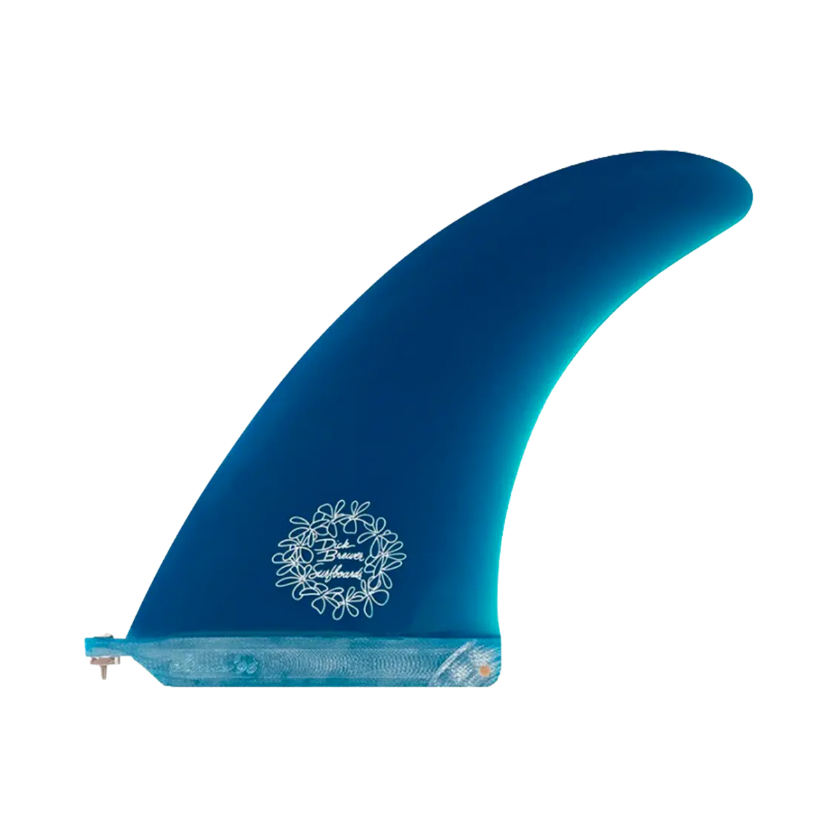 Futures - Fins Single - Brewer Glass Fibre 7.5" blue Viral surf
