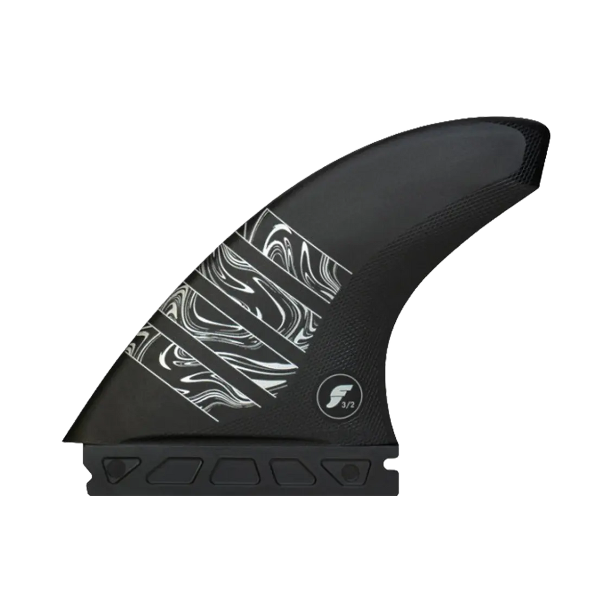 Futures - Ailerons Thrusters - Vector 3/2 Alpha series Carbon gris Viral surf