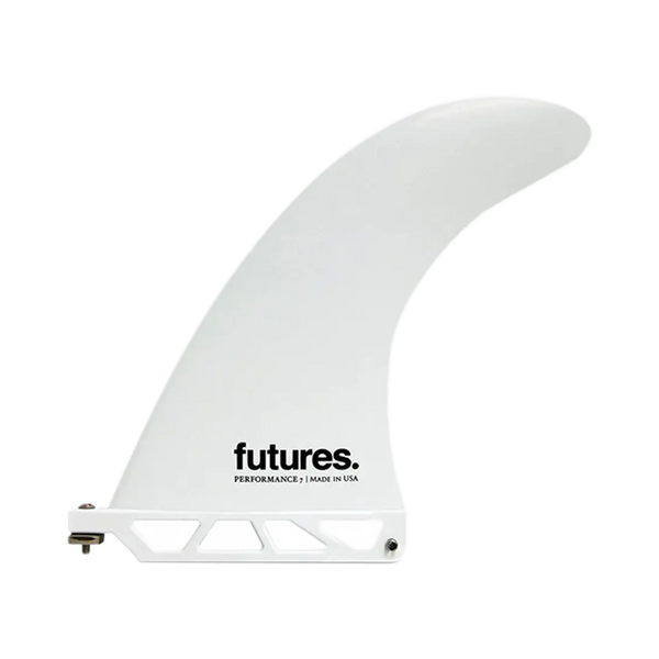 Futures - Ailerons Single - Performance Thermotech 7" blanc