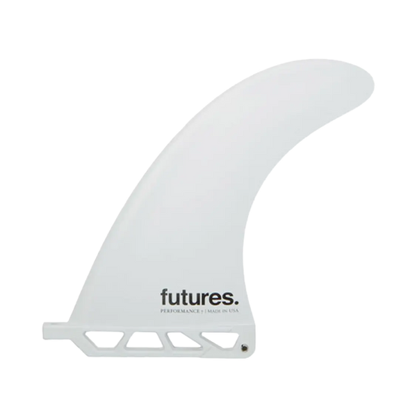 Futures - Ailerons Single - Performance Thermotech 9" blanc