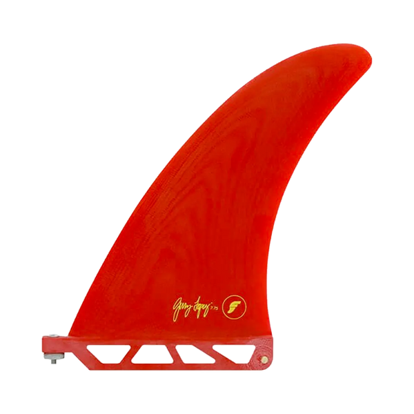 Futures - Fins Single - Gerry Lopez solid glass fiber 7.75" red