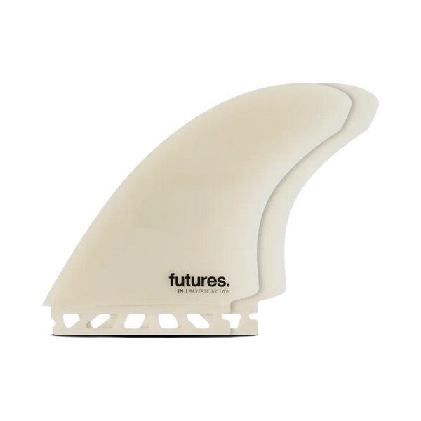 Futures - Fins Twins - EN 3/2 Reverse White Glass Fibre