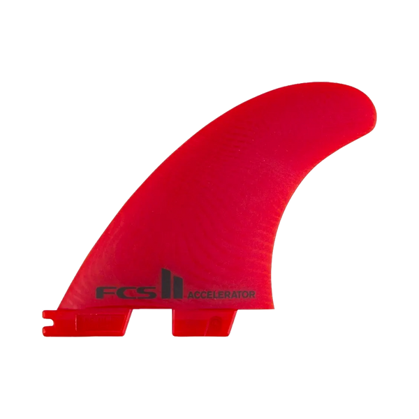 FCS II - Fins Thrusters - Accelerator Neo glass eco red