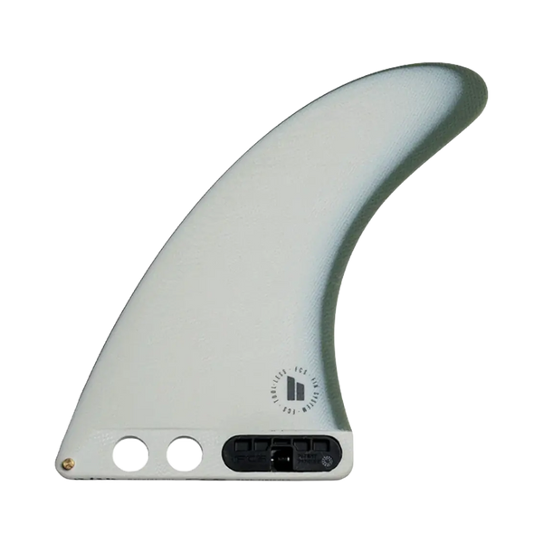 FCS II - Fins Single - FCS II Mid Single PGFrayed white glass fiber