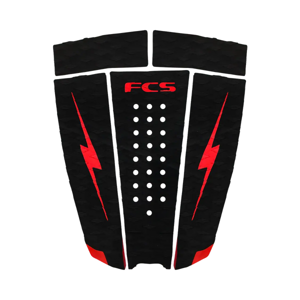 FCS II - Grip/Pad 5 pieces - Nathan Florence Grip 5 pieces black