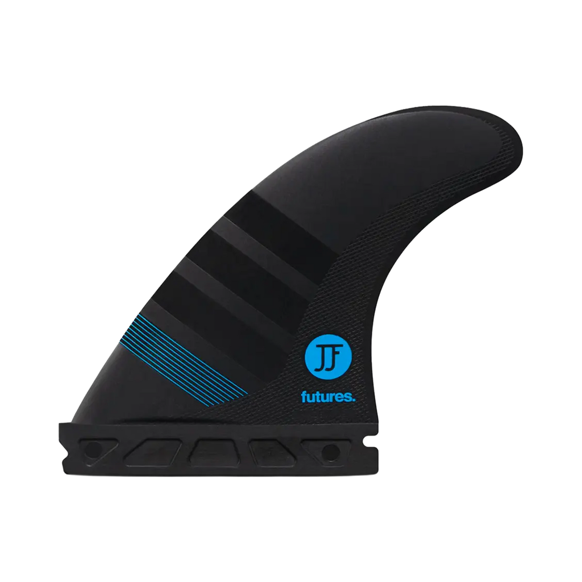 Futures - Fins thruster - JJF Alpha Carbon/blue Viral Surf