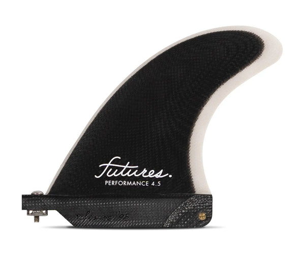 Aileron de longboard Futures Performance 4.5" - Black / Grey