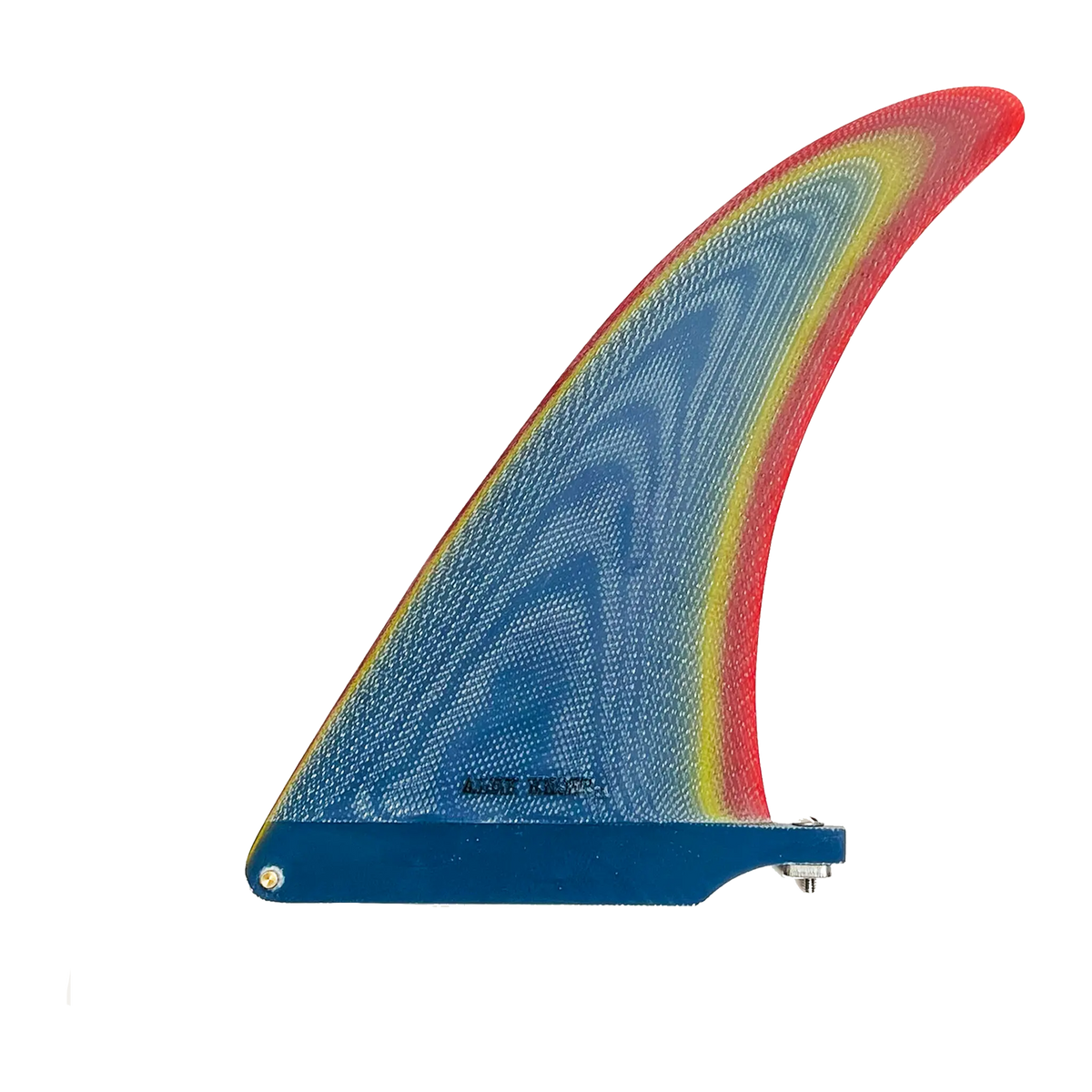 Captain fin & Co - Aileron single - Alex Knost flex fin 8.5 bleu