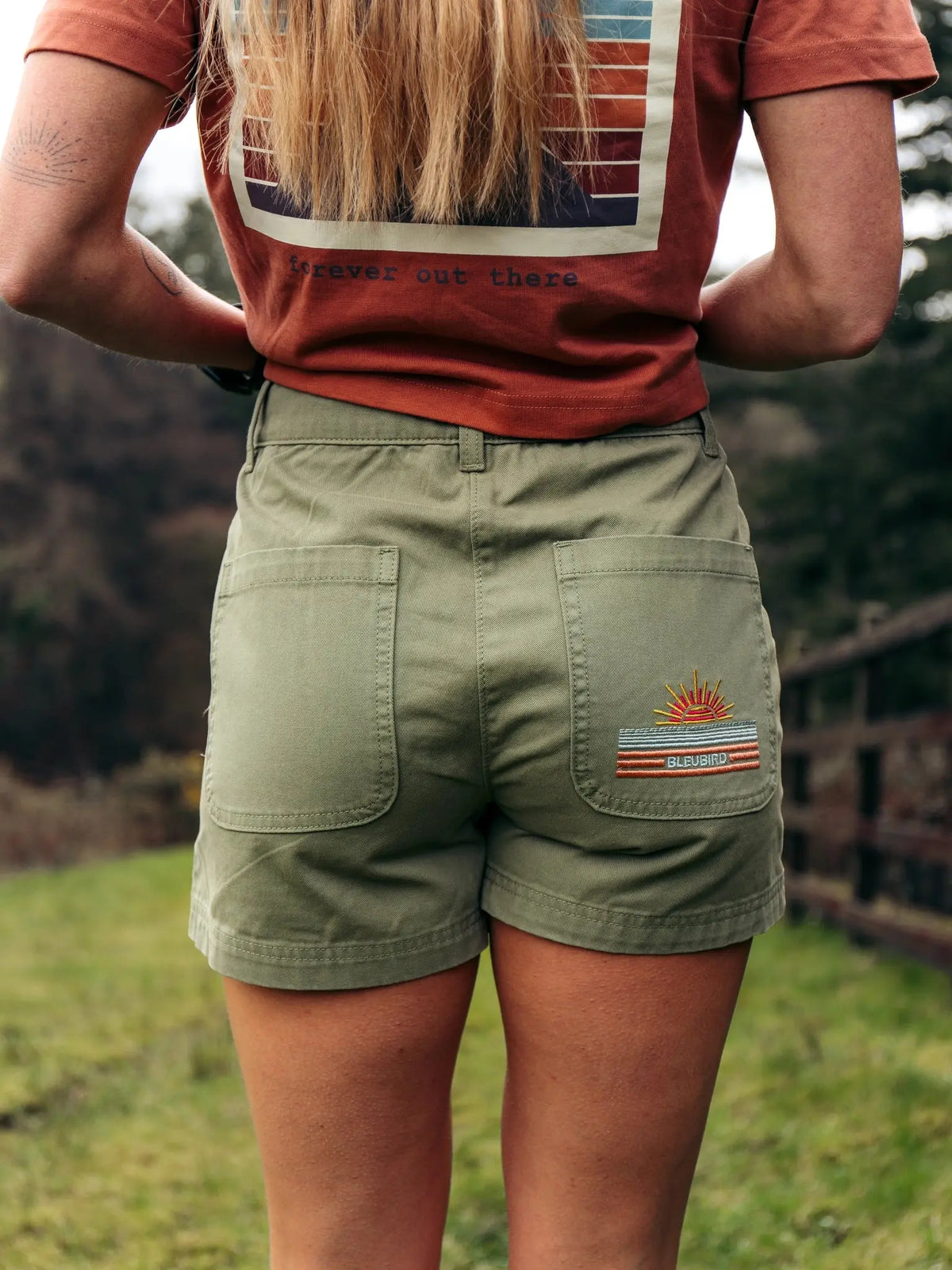 Bleubird - Femme - Shorts - Ivy Shorts  - Vert