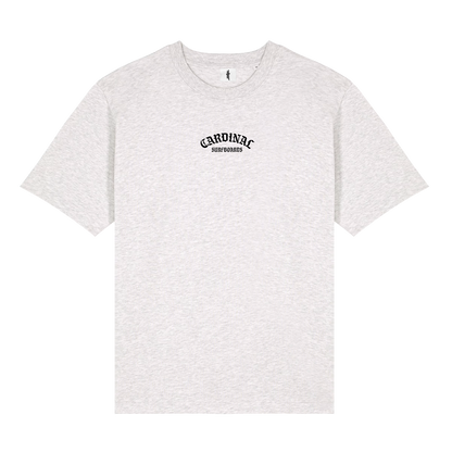 Cardinal - T-Shirt Oversize - Gothic punchline - Gris - Face avant