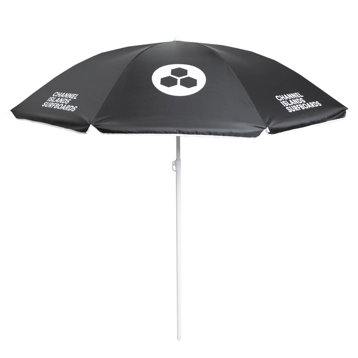 CI Circle Hex Beach Umbrella Black