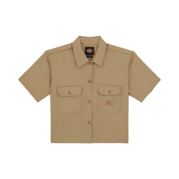 Dickies - Shirt - Work shirt cropped green