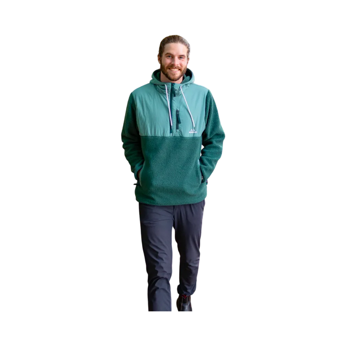 Bleubird - Men's fleece - Polar hybrid willow Bleubird