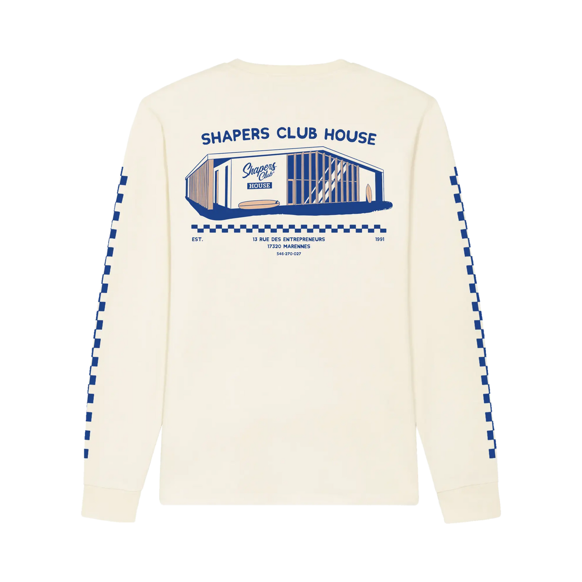 Shapers Club - Long sleeve t-shirt - The house Shapers club