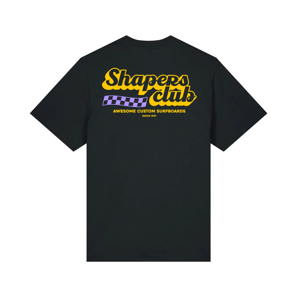 Shapers Club - Short sleeve t-shirt - Black racing Shapers club