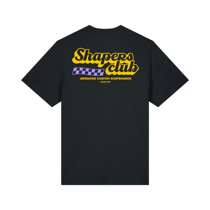 Shapers Club - Short sleeve t-shirt - Black racing Shapers club