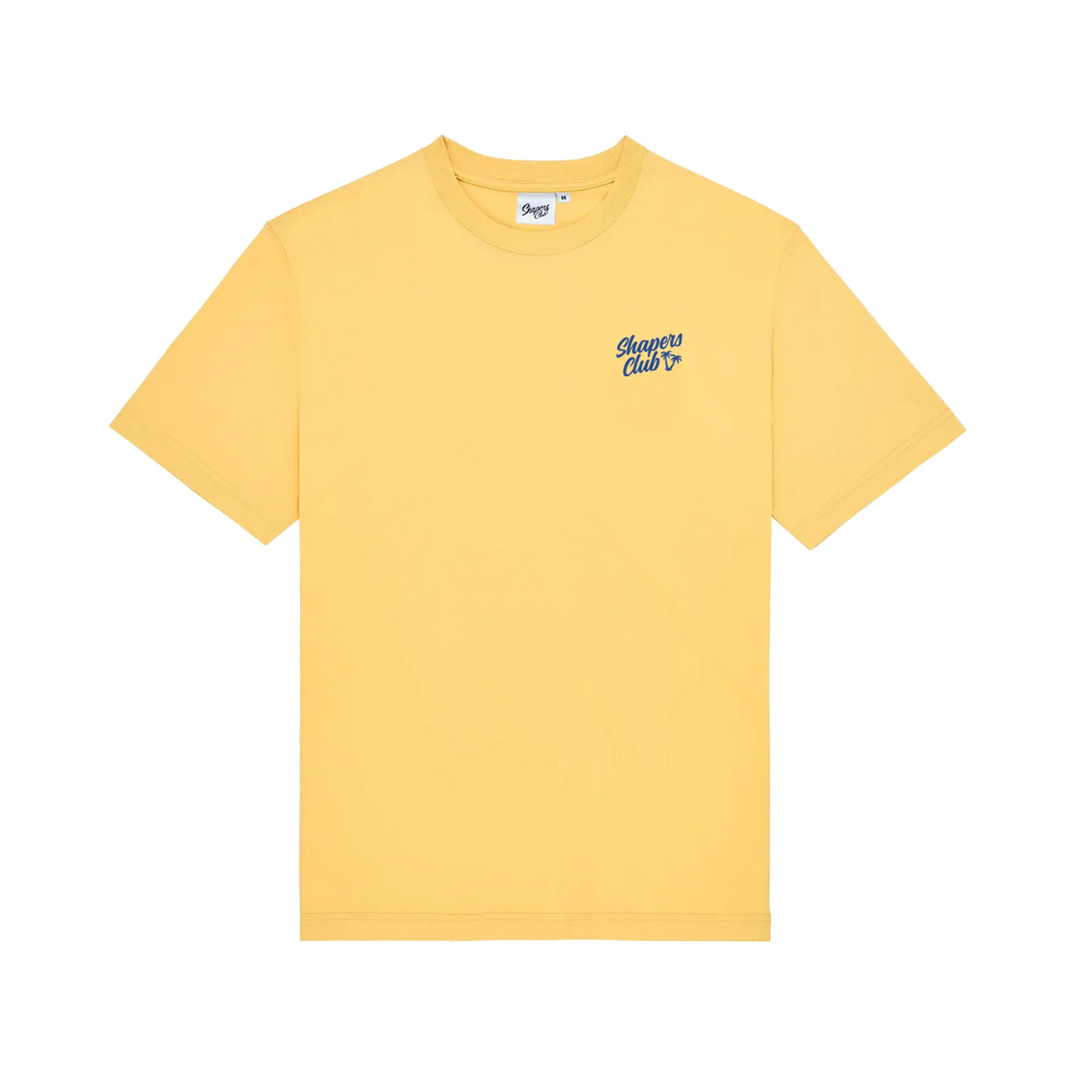 Shapers Club - Short sleeve t-shirt - Just Chillin' yellow Shapers club