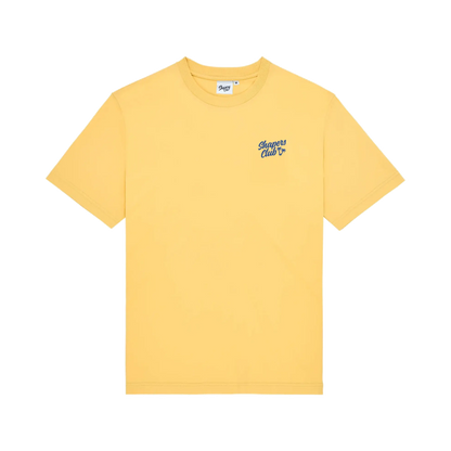 Shapers Club - Short sleeve t-shirt - Just Chillin' yellow Shapers club