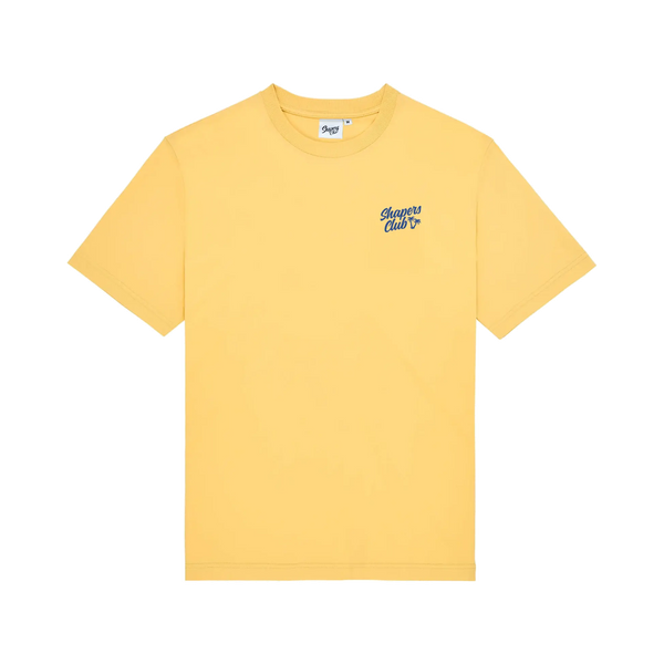 Shapers club - T-shirt - Just Chillin' yellow