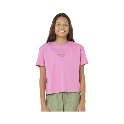 Ripcurl - "Sun & Sea Crop" girls' T-shirt (10 years old) - SS 2025 - photo 1