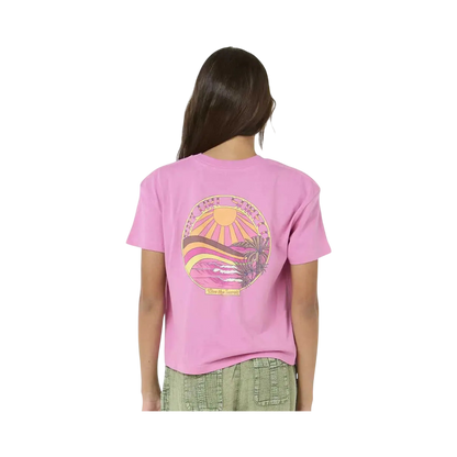Ripcurl - "Sun & Sea Crop" girls' T-shirt (10 years) - SS 2025 - photo 2