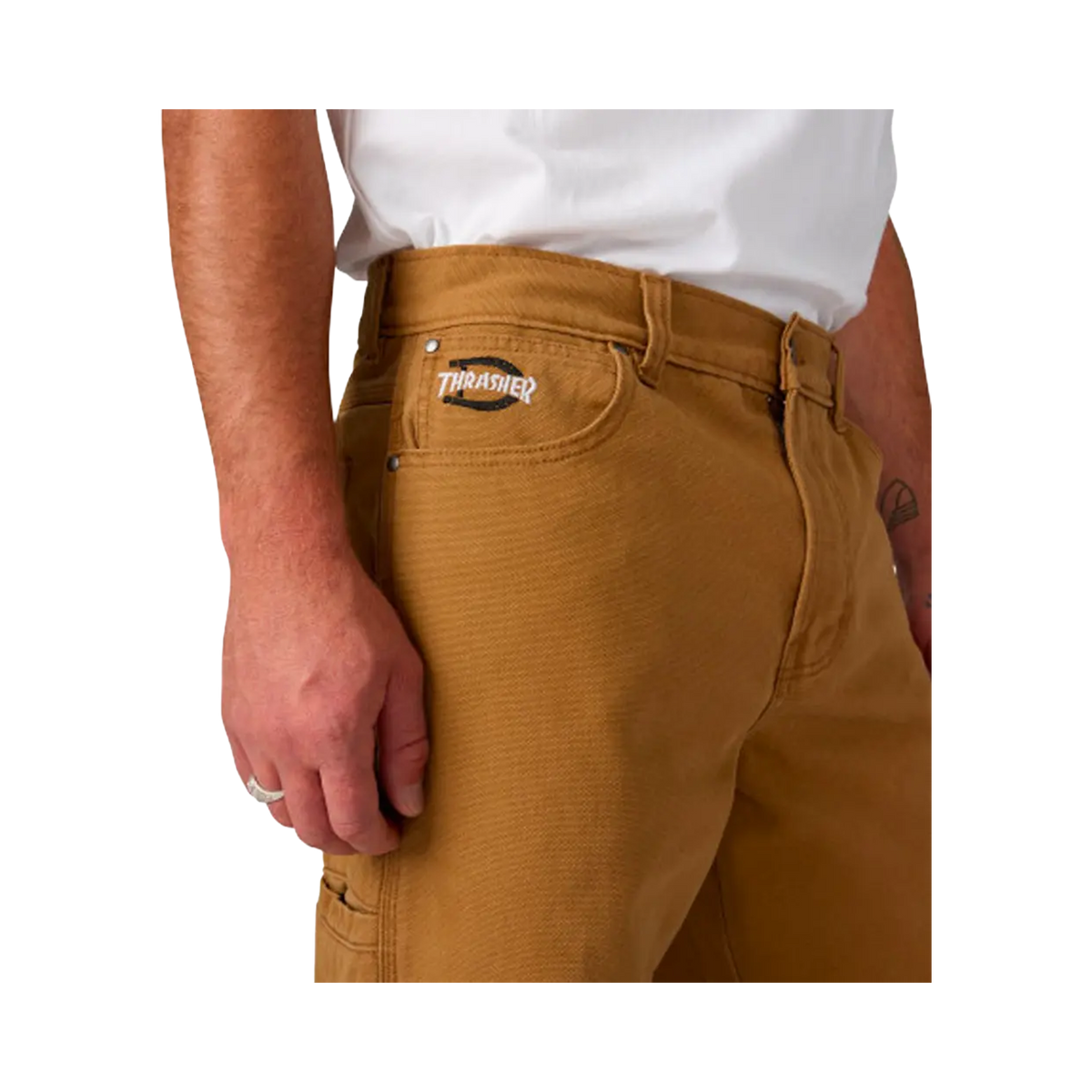 Dickies - Men's pants - Thrasher X Dickies brown Dickies