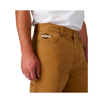 Dickies - Men's pants - Thrasher X Dickies brown Dickies