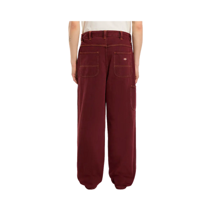 Dickies - Men's trousers - Madison Baggy denim fit red Andorra Dickies