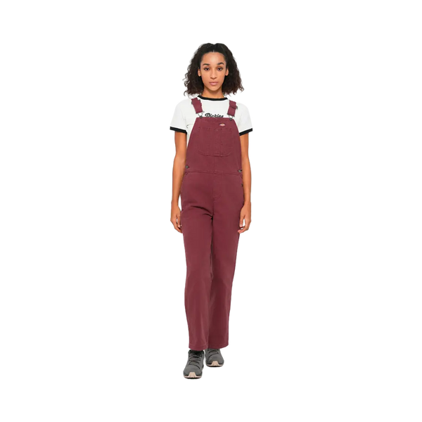 Dickies - women's jumpsuit - Loose canvas andorra red