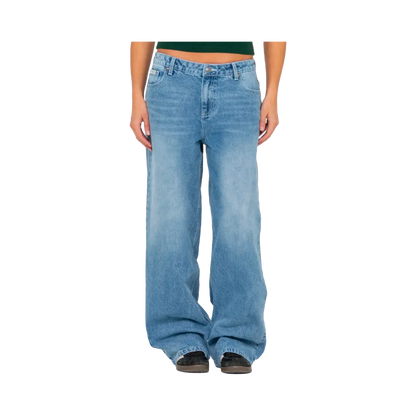 Rusty - Women's trousers - Bethany baggy lowrise jean "Middy blue" blue Rusty