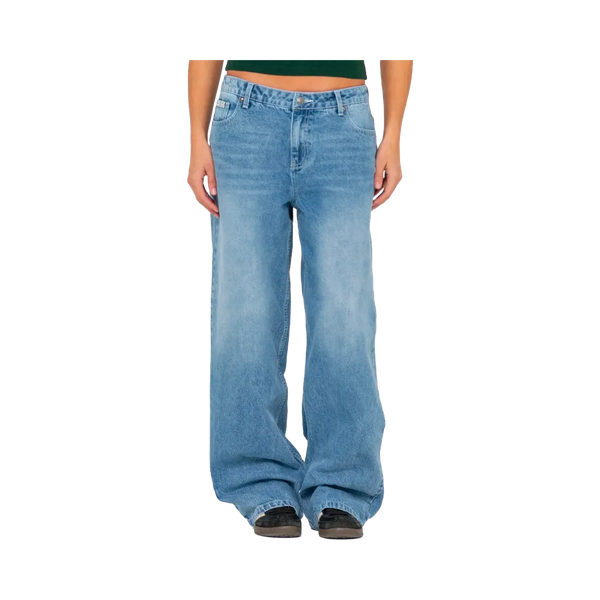 Rusty - Women's trousers - Bethany baggy lowrise jean "Middy blue" blue Rusty