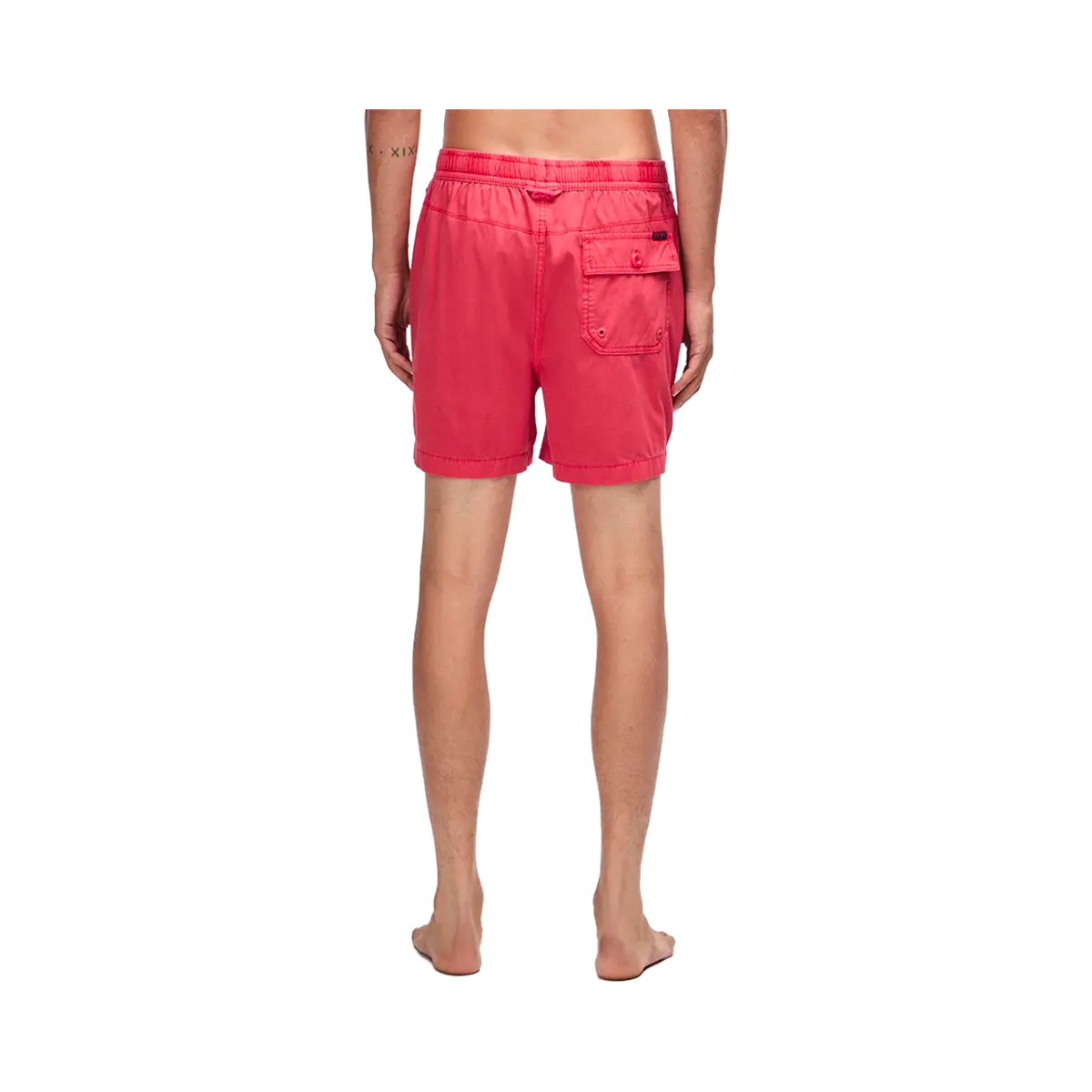 Deus Ex Machina - Boardshorts - Sandbar garment dyed short rouge Deus ex machina
