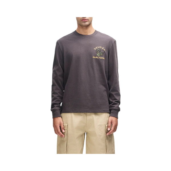Deus Ex Machina - T-shirts manches longues - Danger noodle ls tee gris
