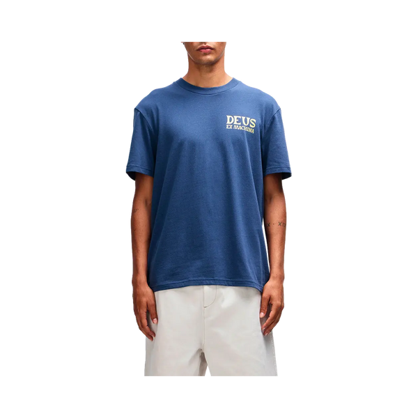 Deus Ex Machina - T-shirts - Chinook blue tee