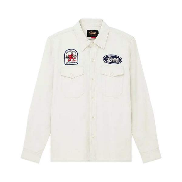 Deus Ex Machina - Vest - Nomad white shirt