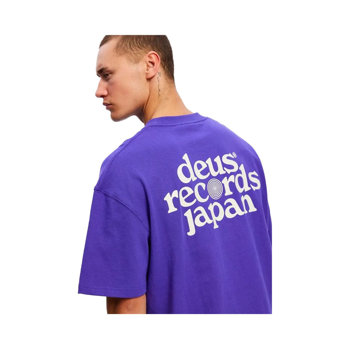 Deus Ex Machina - T-shirts - Strata purple tee Deus ex machina