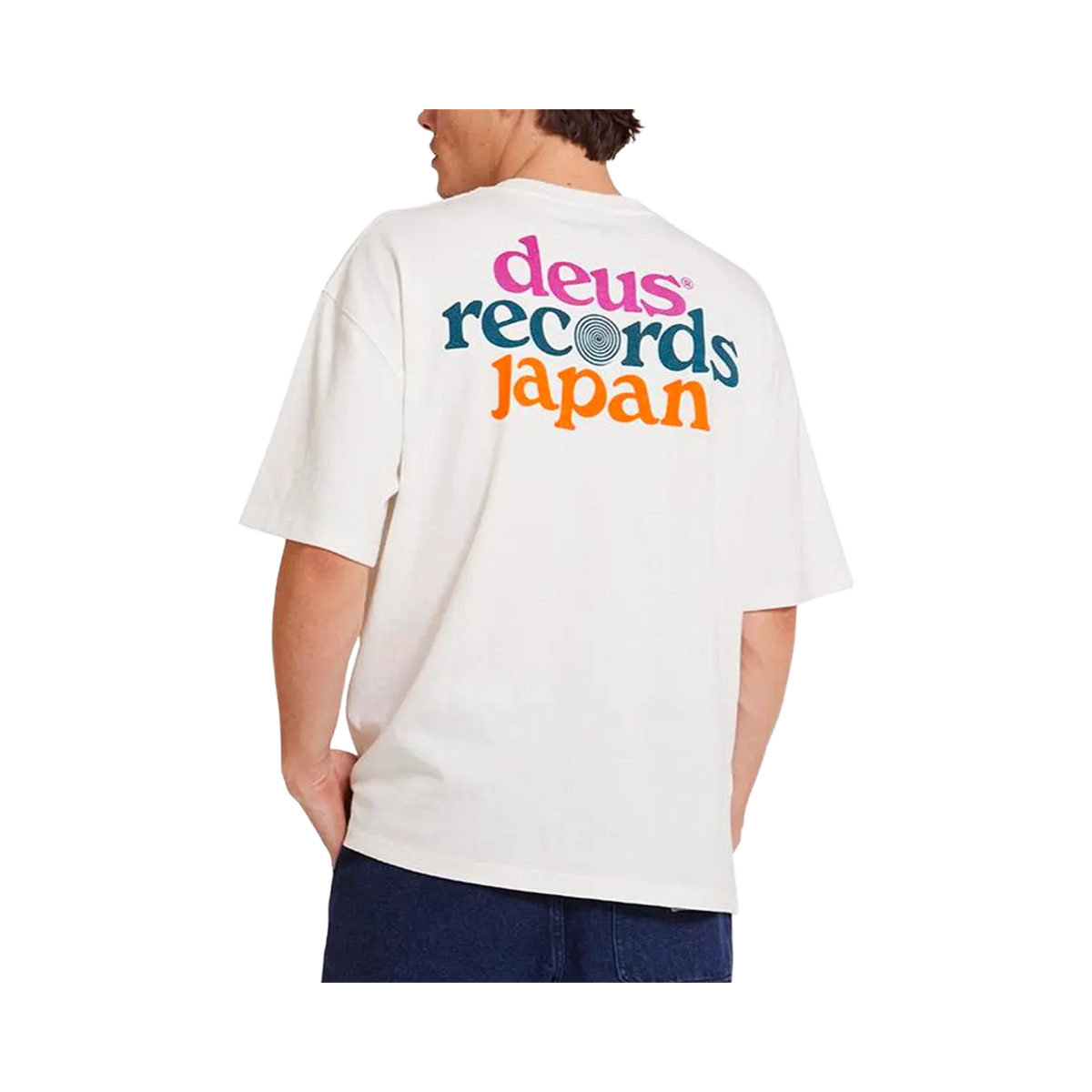 Deus Ex Machina - T-shirts - Strata white tee Deus ex machina